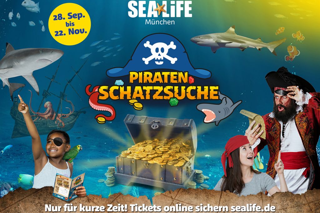 Piraten Schatzsuche Im Sea Life M Nchen Online