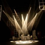 Shows & Musicals. Bühneninstallation mit Beleuchtung