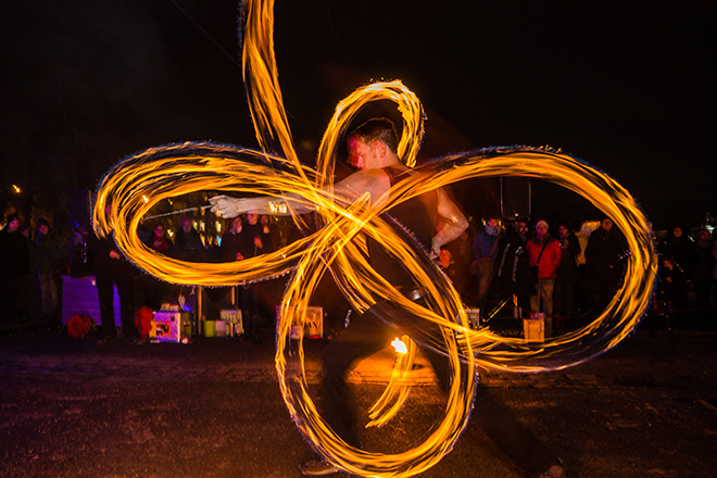 Feuershow, Tollwood